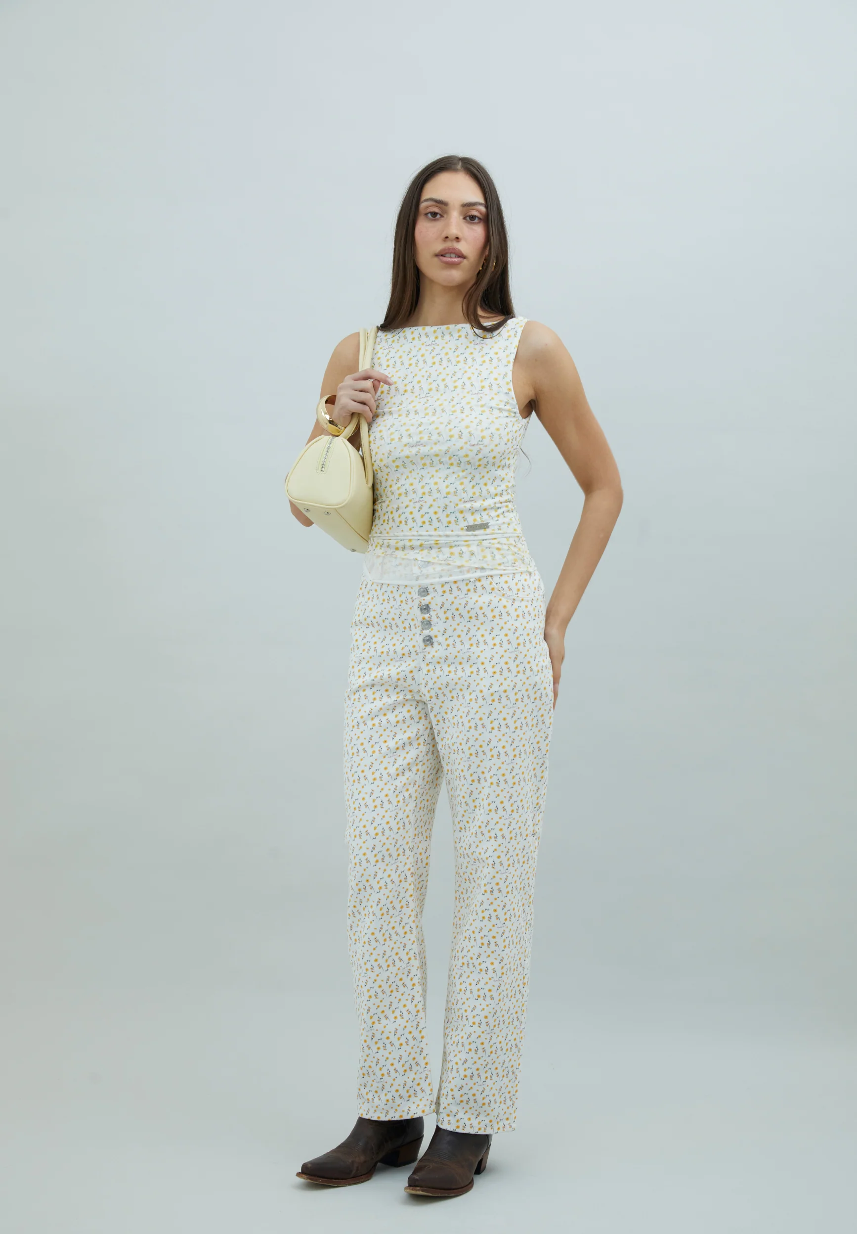 DOUBLE LAYER BUTTERCUP MESH VEST - Image 3