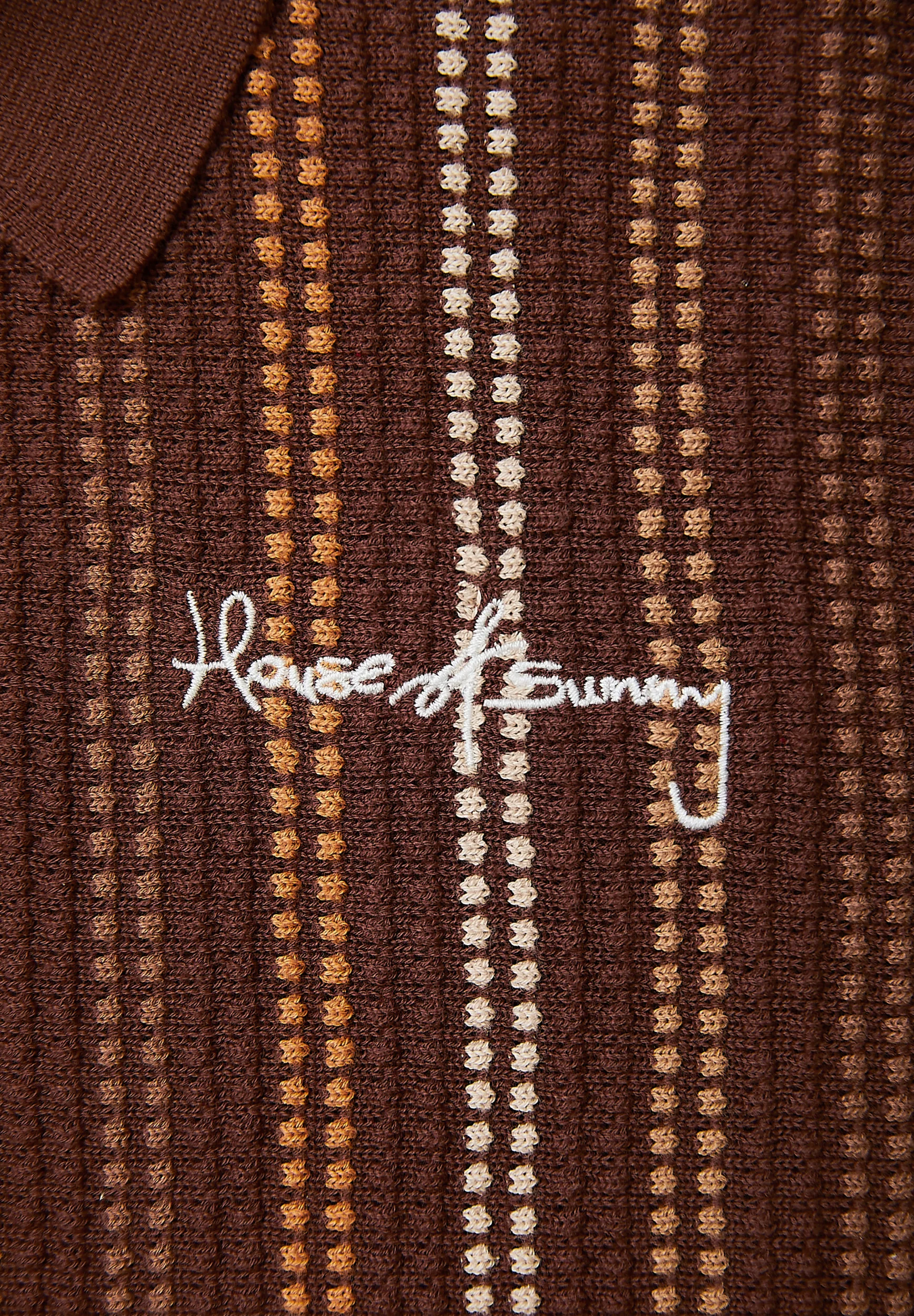 STRIPE KNITTED POLO - Image 6