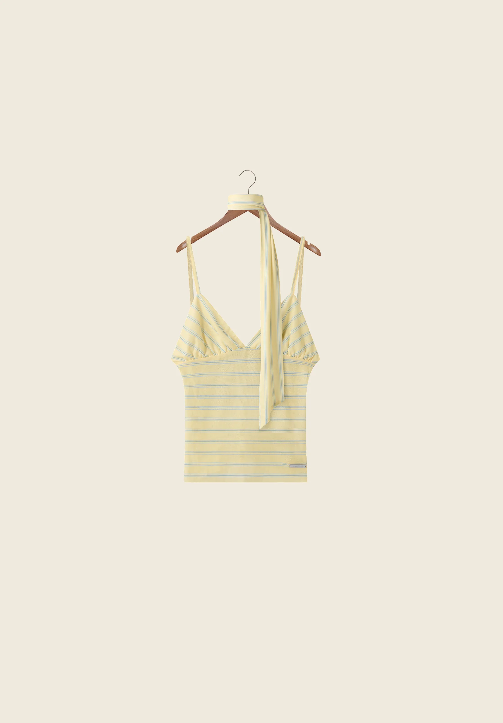 STRIPED MESH CAMI TOP - Image 6