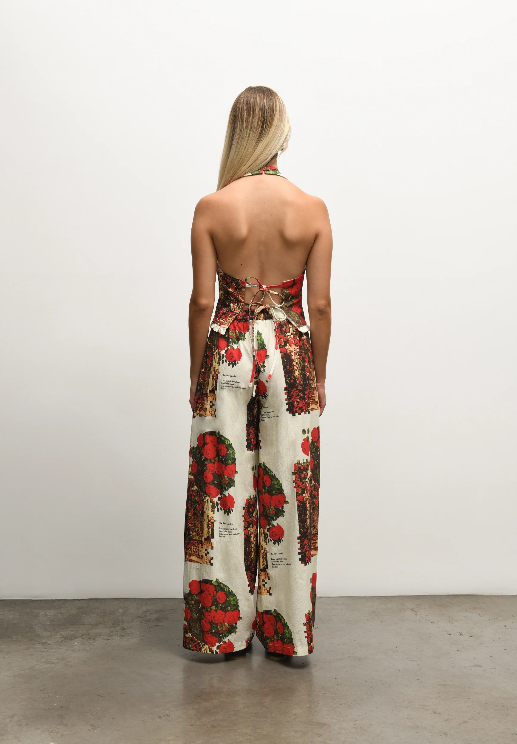 THE ROSE GARDEN COTTON PANTS - Image 4